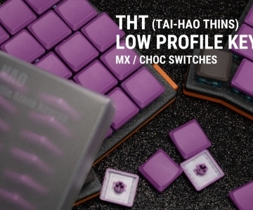 THT (Tai-Hao Thins) 矮軸鍵帽