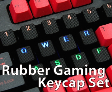 Rubber Gaming Keycap Set